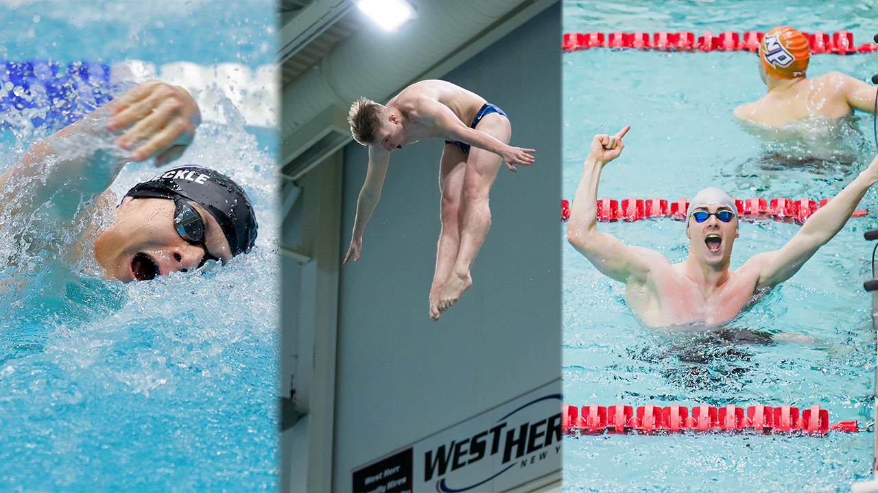 SUNYAC Honors 2026 Men's Swimming & Diving Award Winners