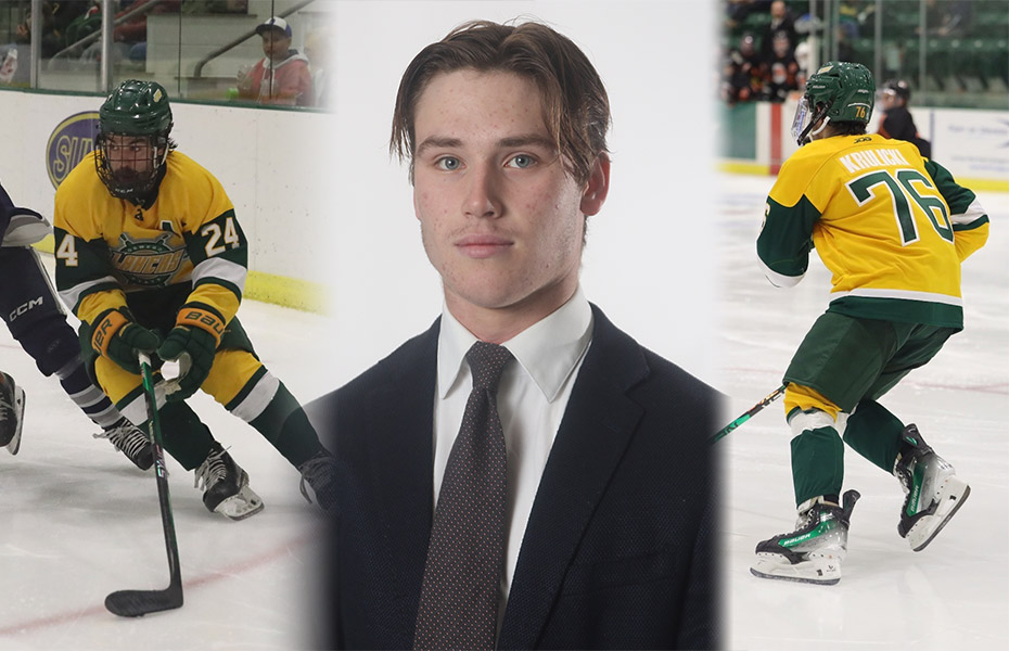 Bull, Torgner and Krulicki Tabbed SUNYAC Men's Ice Hockey Athletes of the Week