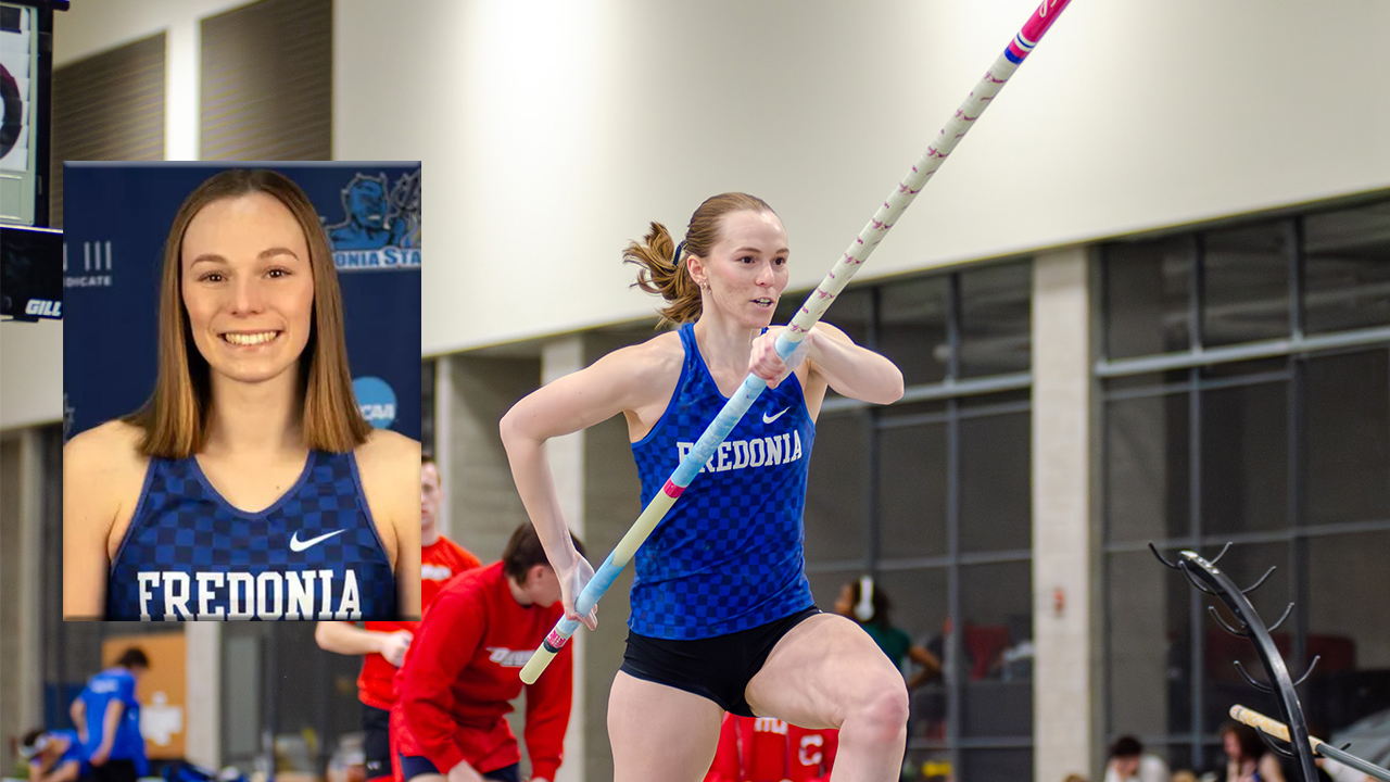 Cara Pellechia Tabbed 2025 SUNYAC Women's Indoor Track & Field Scholar Athlete of the Year