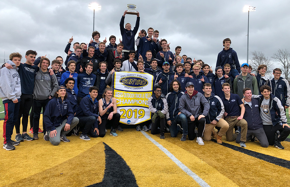 Geneseo wins 2019 Men's Outdoor Track & Field Championship