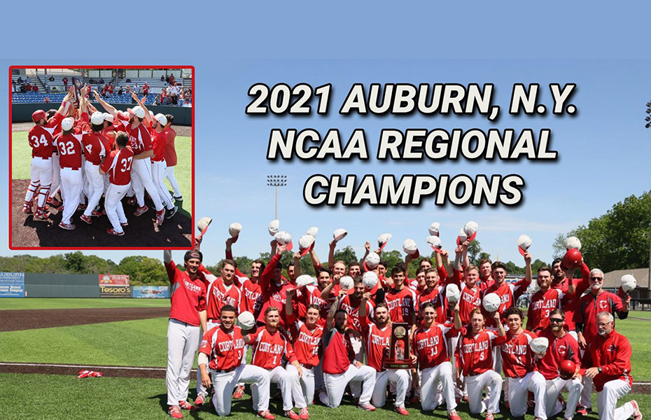 Cortland Baseball Defeats Tufts, 13-2, to Punch Ticket to D3 World Series