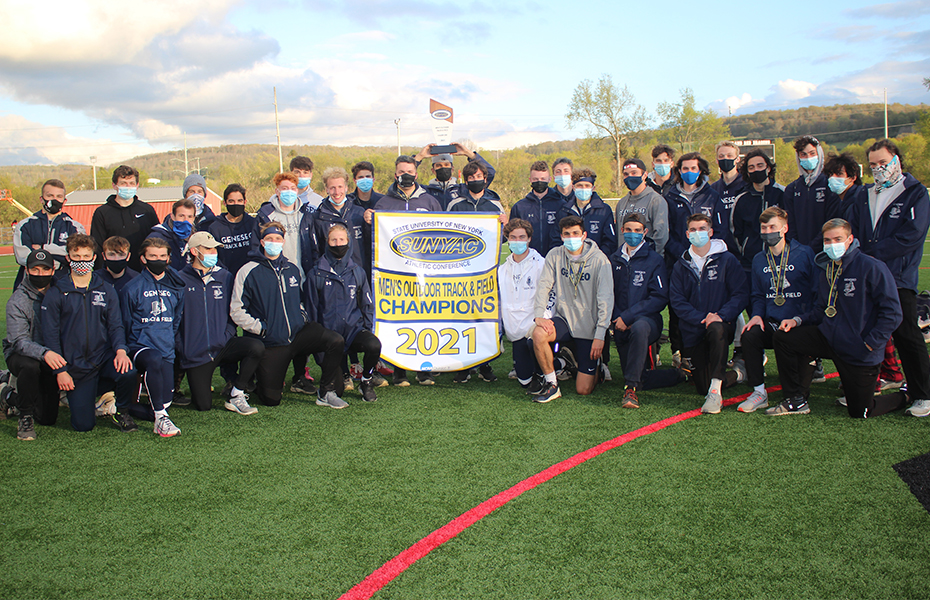 Geneseo wins 2021 Men's Track & Field Championship