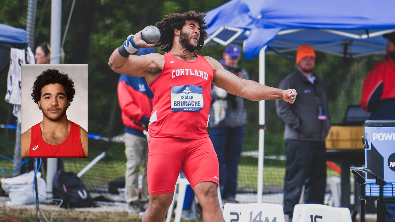 Brunache Repeats as SUNYAC Men's Outdoor Track & Field Scholar Athlete of the Year