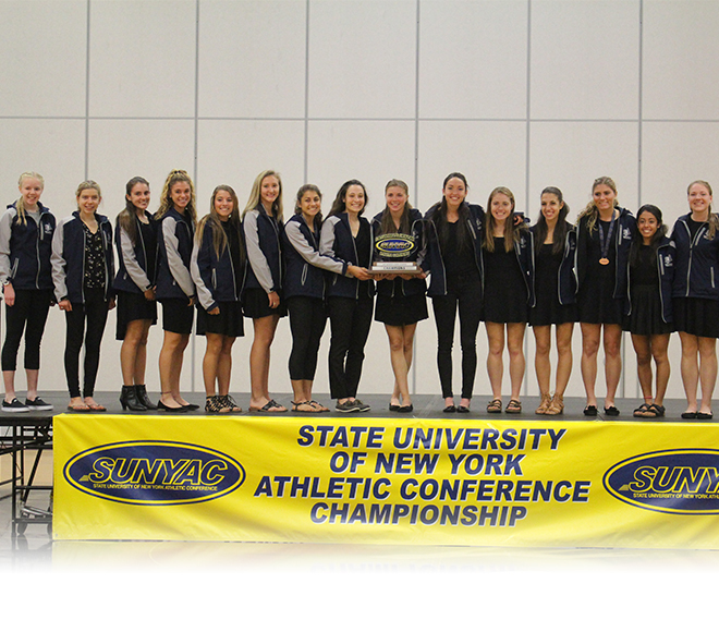 Geneseo women's cross country wins 2017 SUNYAC crown