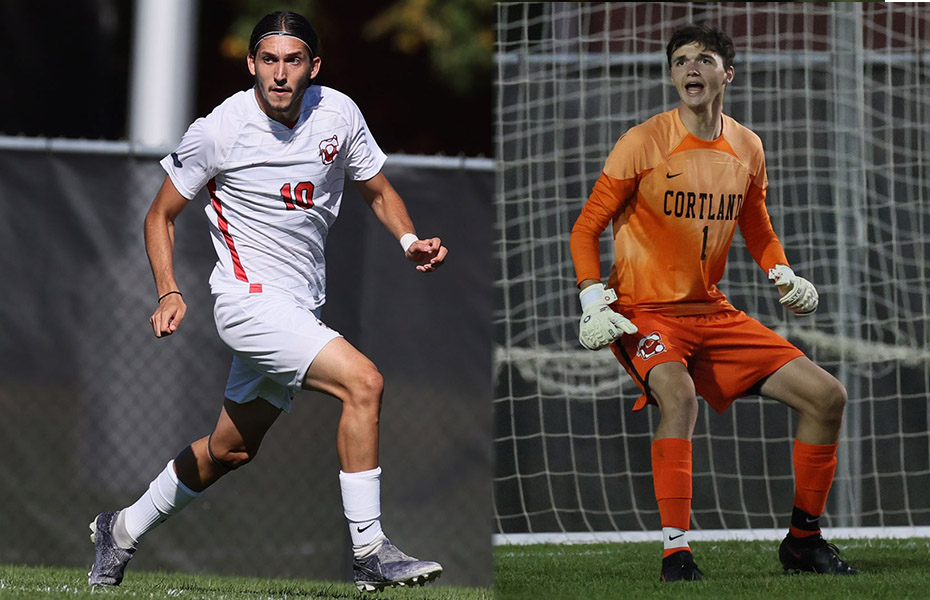 Cortland Sweeps SUNYAC Men's Soccer Weekly Awards