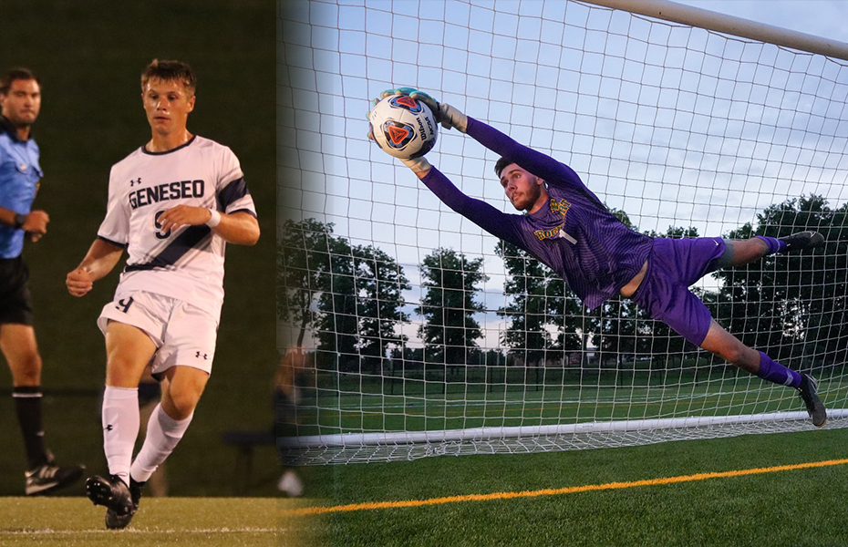 Lewandowski and Taylor Tabbed Men's Soccer Athletes of the Week