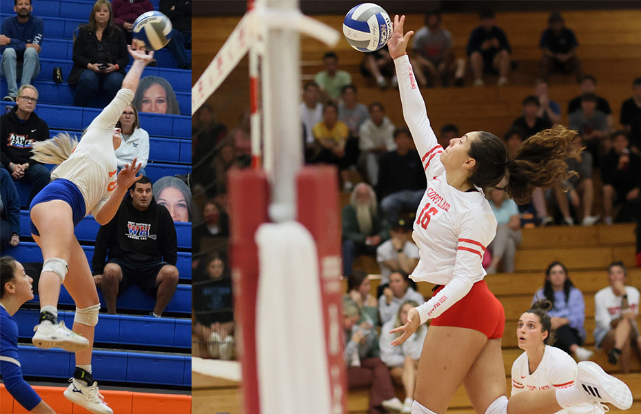 Williams and Guedez Selected SUNYAC Volleyball Athletes of the Week