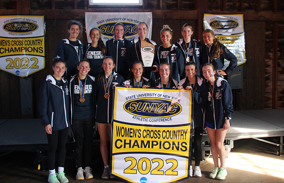 Geneseo wins 2022 Women's Cross Country Championship