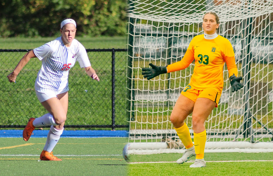 Eiser and McCrosson Named SUNYAC Women's Soccer Athletes of the Week
