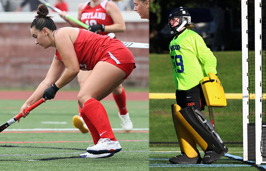 Ettere and Krautheim Chosen SUNYAC Field Hockey Athletes of the Week