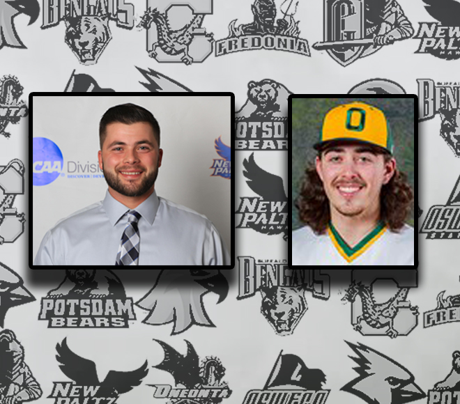 SUNYAC baseball weekly awards announced