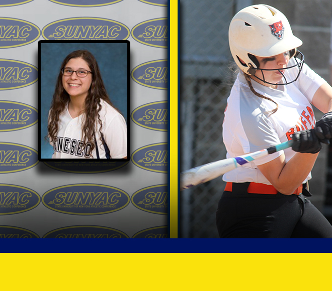 SUNYAC announces Softball Athletes of the Week