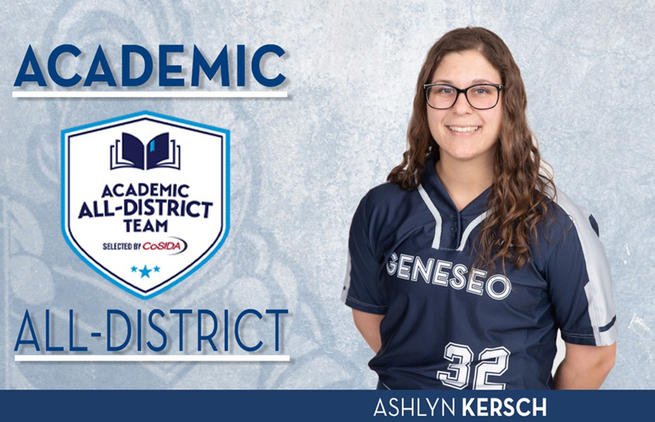 Geneseo's Kersch Named CoSIDA Academic All-District