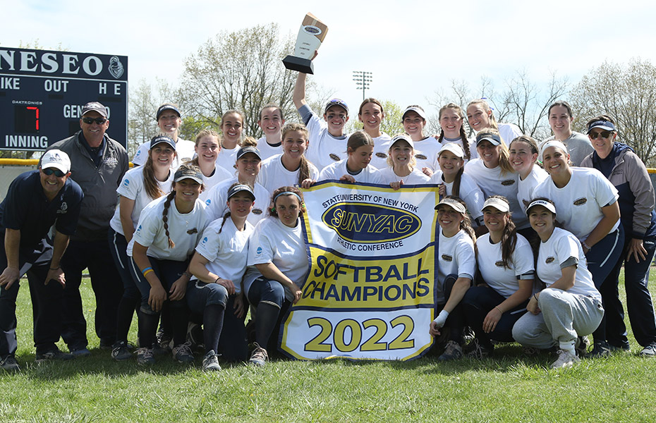 Geneseo Picked No. 1 in 2023 SUNYAC Softball Preseason Poll