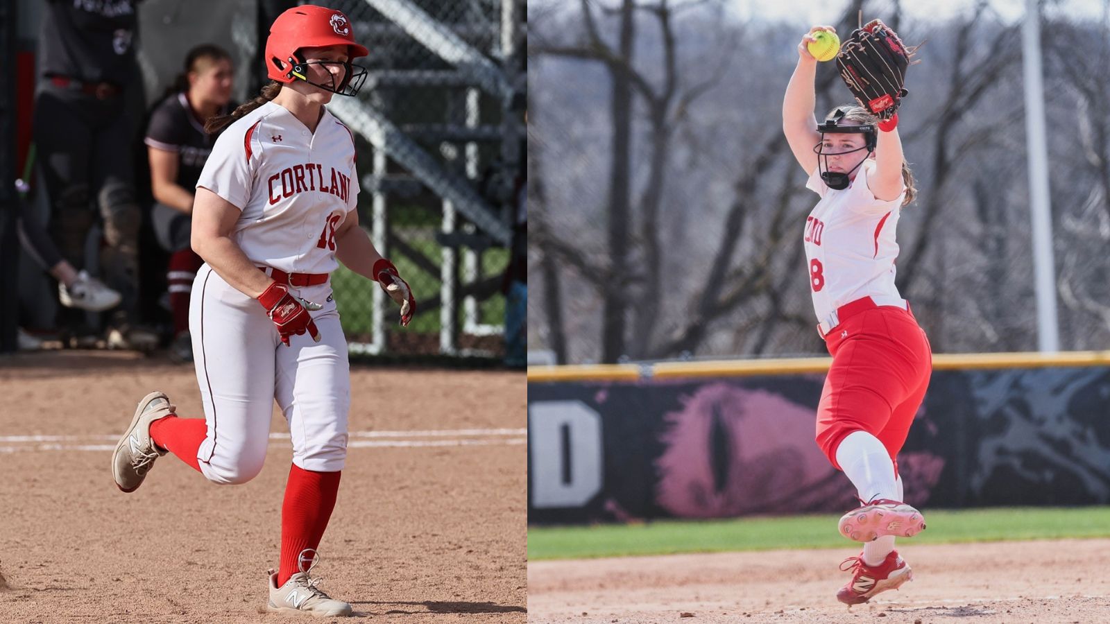Cortland&rsquo;s McKenna Barry Sweeps SUNYAC Softball Weekly Honors