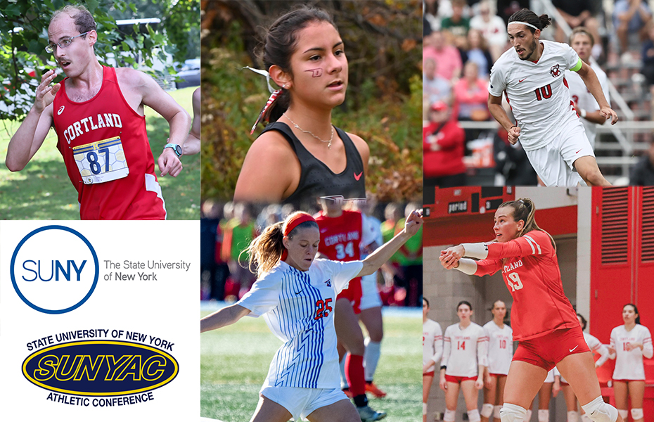 Five SUNYAC Fall Athletes Voted 2024 SUNY Scholar Athletes of the Year