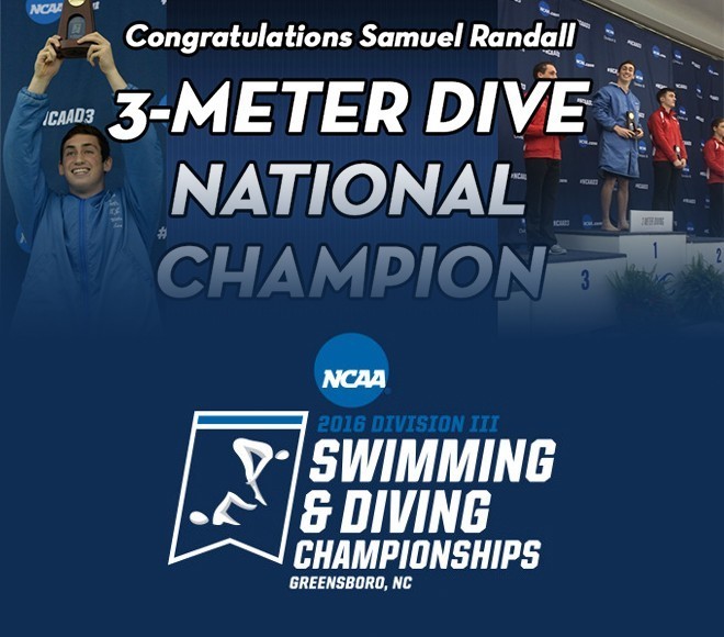 SWIMMING AND DIVING NCAA CHAMPIONSHIP RESULTS