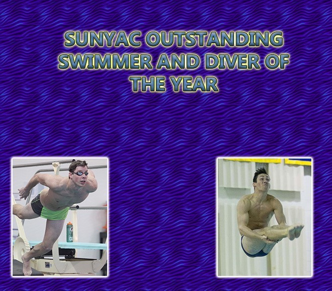 SUNYAC MEN'S OUTSTANDING SWIMMER AND DIVER OF THE YEAR AWARDS ANNOUNCED