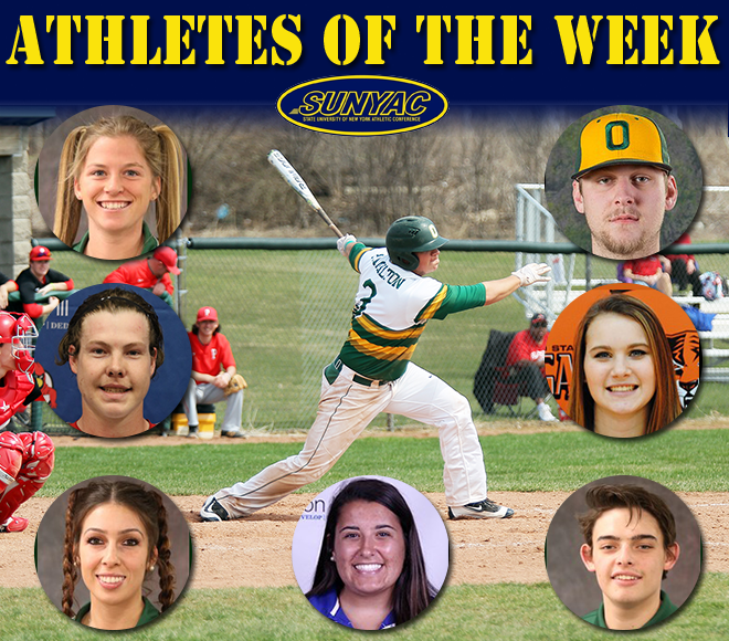 SUNYAC releases its last weekly lacrosse, baseball and softball honors of the 2017 season
