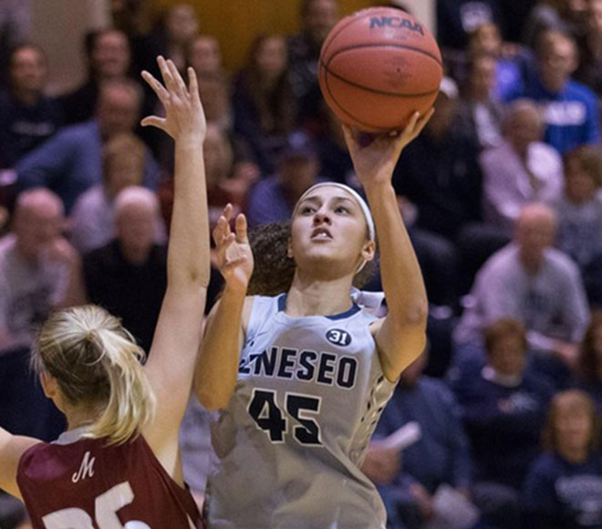 Geneseo Women's Basketball Surges For Comeback Win Over Muhlenberg, 65-53