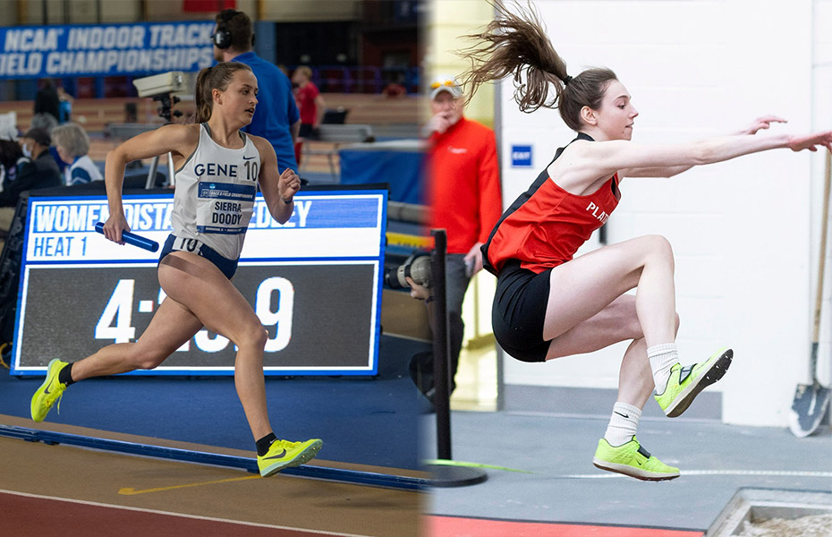 Doody and Berg&eacute; Take SUNYAC Women's Indoor Track and Field Weekly Honors