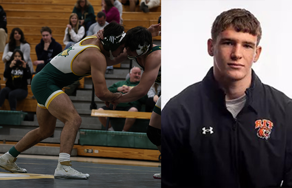 Rossini and Lamson Tabbed SUNYAC Men's Wrestler and Rookie of the Week