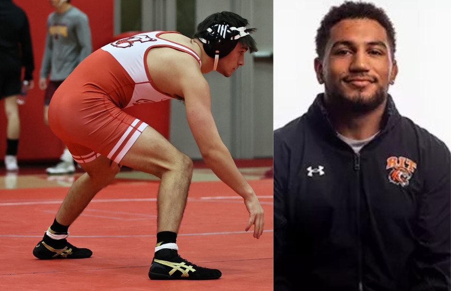 Ensminger and Watson Win SUNYAC Men's Wrestler of the Week Honors