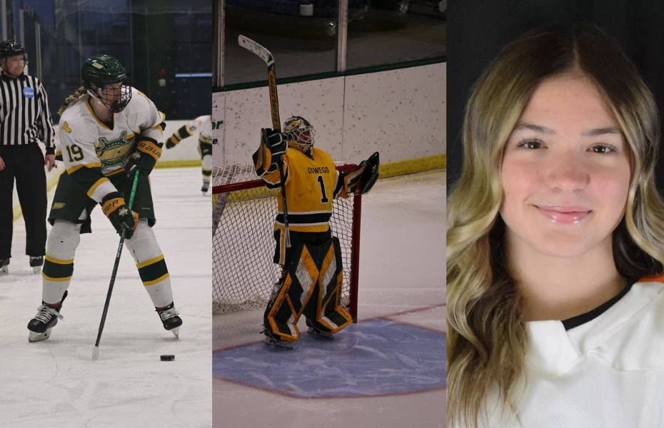 Majewski, Levy, and Kemp Claim SUNYAC Women&rsquo;s Ice Hockey Weekly Awards
