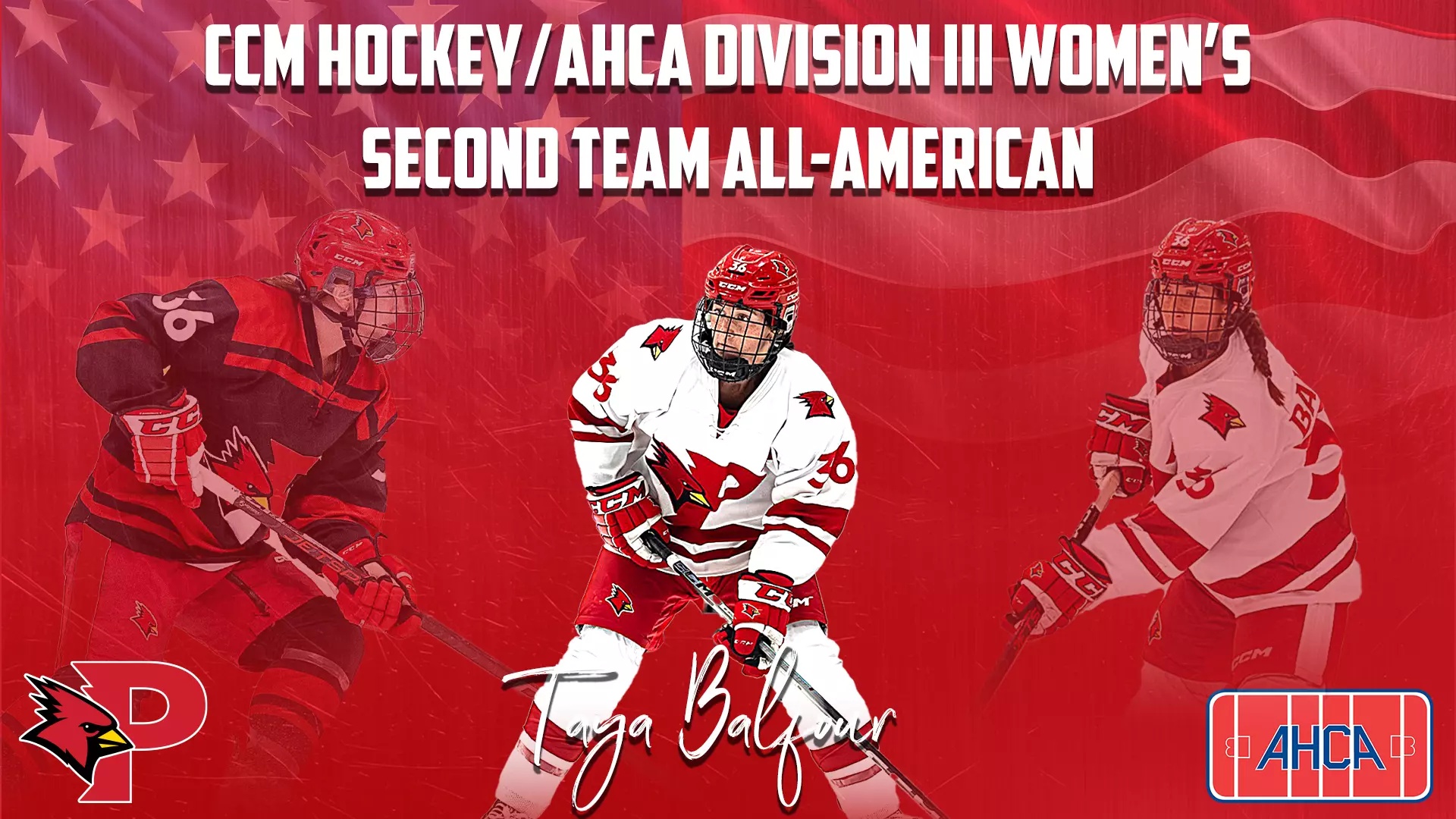 Plattsburgh's Taya Balfour Named AHCA Second Team All-American