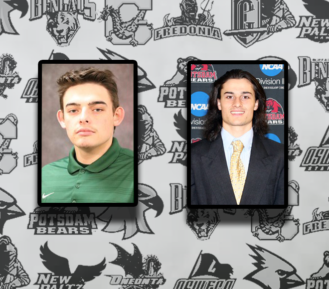 Huiatt and Meyers selected as Men's Lacrosse Athlete and Goalie of the Week