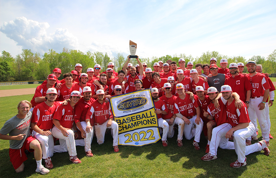 Cortland Wins 2022 SUNYAC Baseball Championship