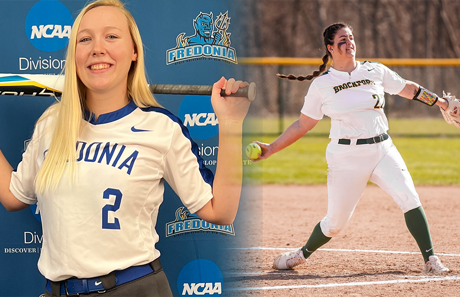 Kumro and Johnson chosen as PrestoSports Softball Athlete and Pitcher of the Week