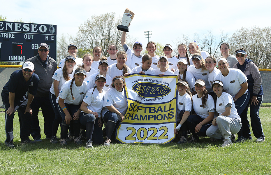 Geneseo Takes 2022 SUNYAC Softball Crown