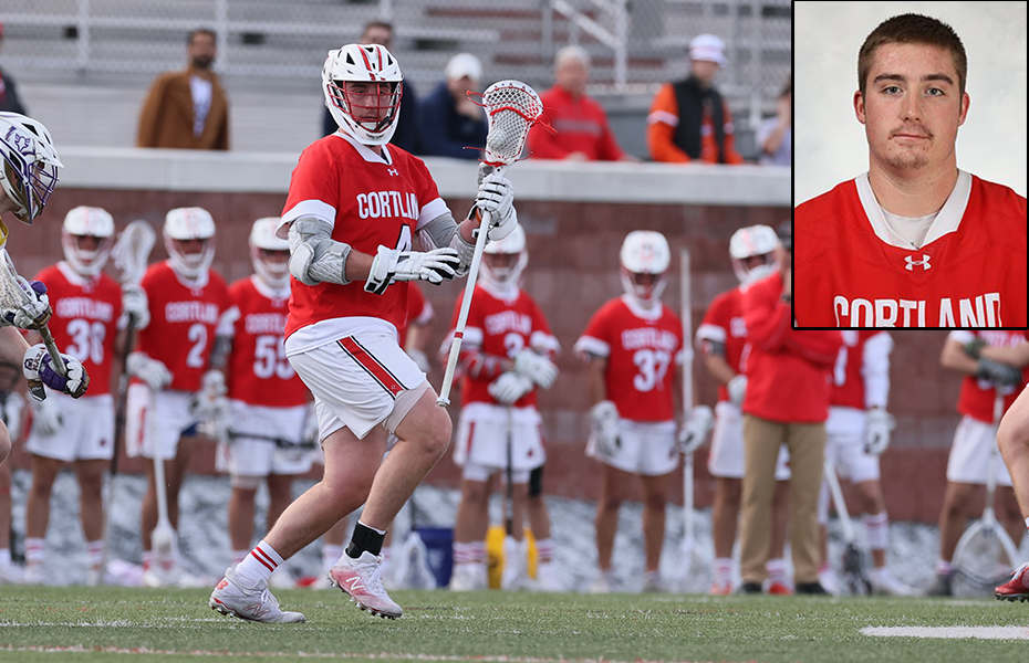 Yacavone Voted SUNYAC Men's Lacrosse Scholar Athlete of the Year