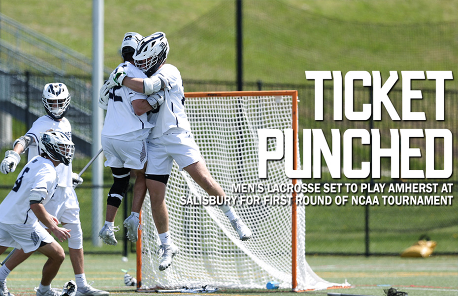 Geneseo Men's Lacrosse Set to Play Amherst at Salisbury for First Round of NCAA Tournament