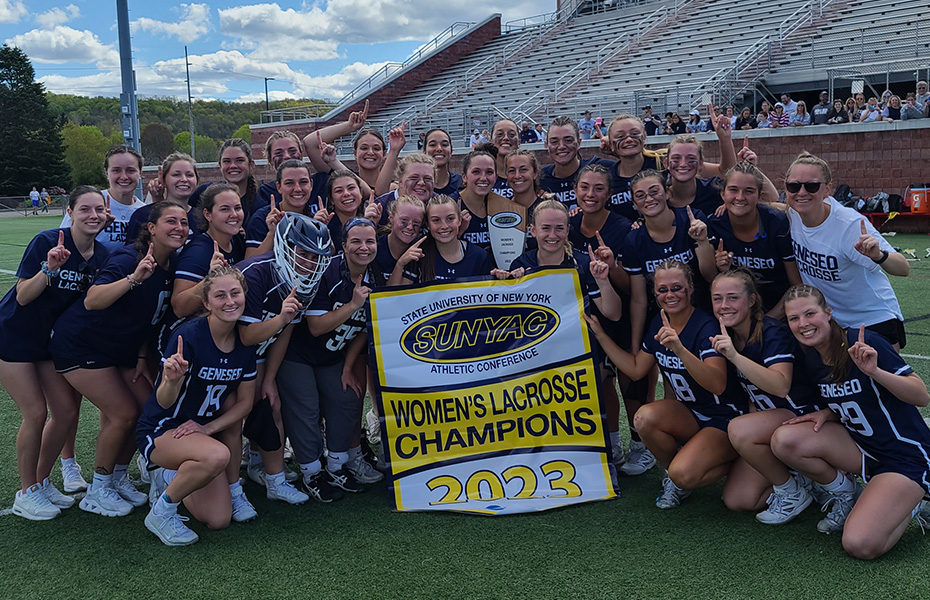 Geneseo Picked No. 1 in 2024 SUNYAC Women's Lacrosse Preseason Poll