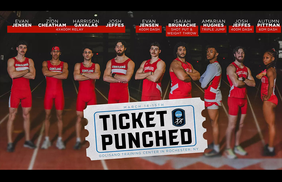 Seven Red Dragons Heading to NCAA Division III Indoor Track and Field Championships