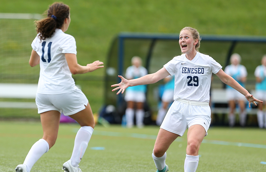 Geneseo Ranked No. 1 in SUNYAC women's soccer preseason poll