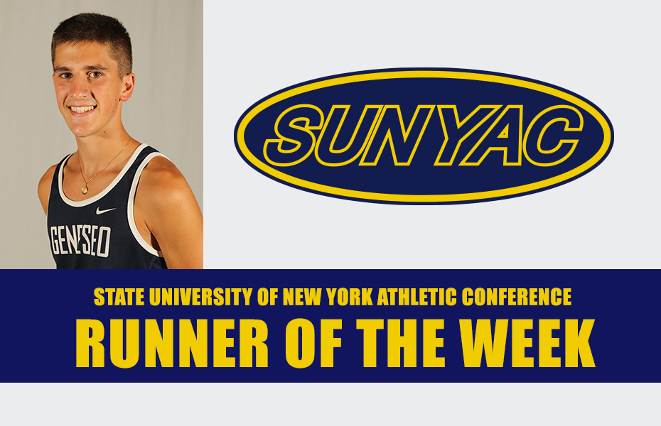 Geneseo&rsquo;s Peter Fulgieri named Men&rsquo;s Cross Country Runner of the Week