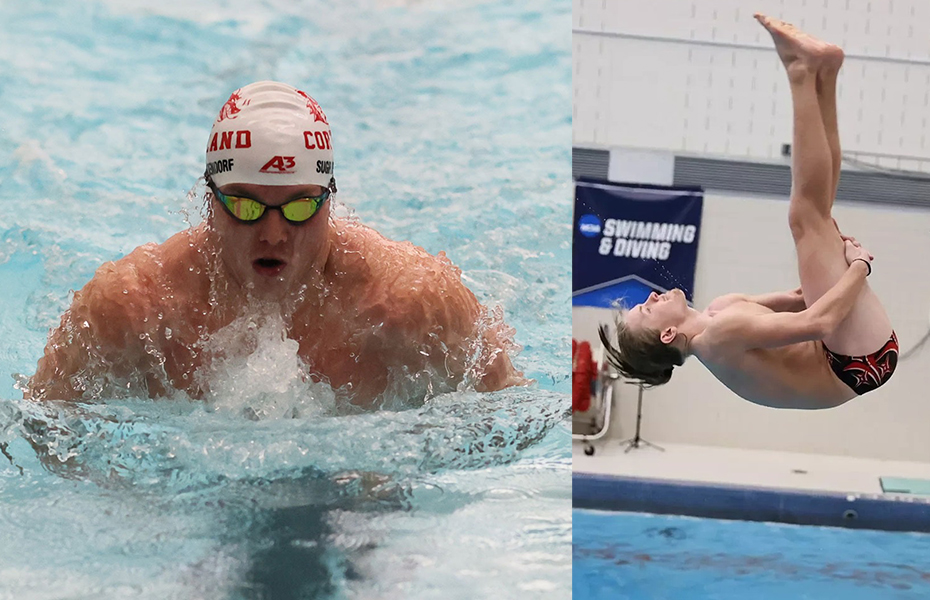 Cortland Sweeps SUNYAC Men's Swimming & Diving Weekly Awards