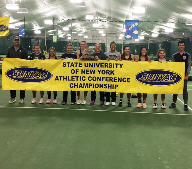 Geneseo wins 2017 SUNYAC Women's Tennis Championship