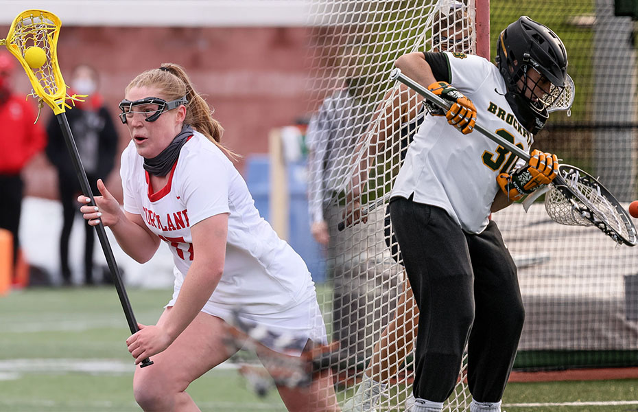 Lorenzen and Elmer Tabbed Women's Lacrosse Athletes of the Week