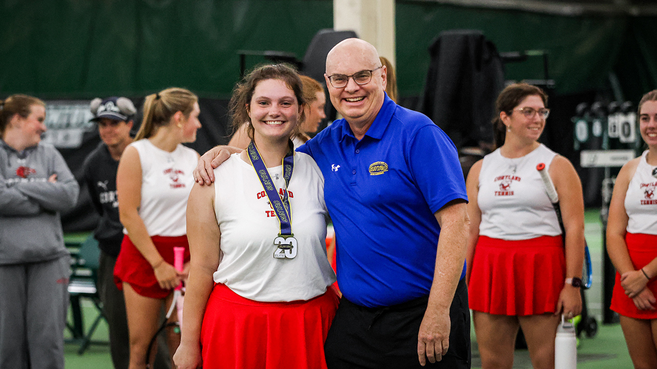 New Paltz and Cortland to Play for SUNYAC Women's Tennis Trophy Saturday at 1pm