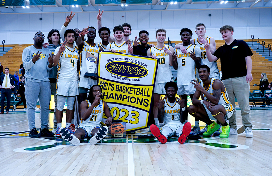 Oswego Repeats as SUNYAC Men's Basketball Champions