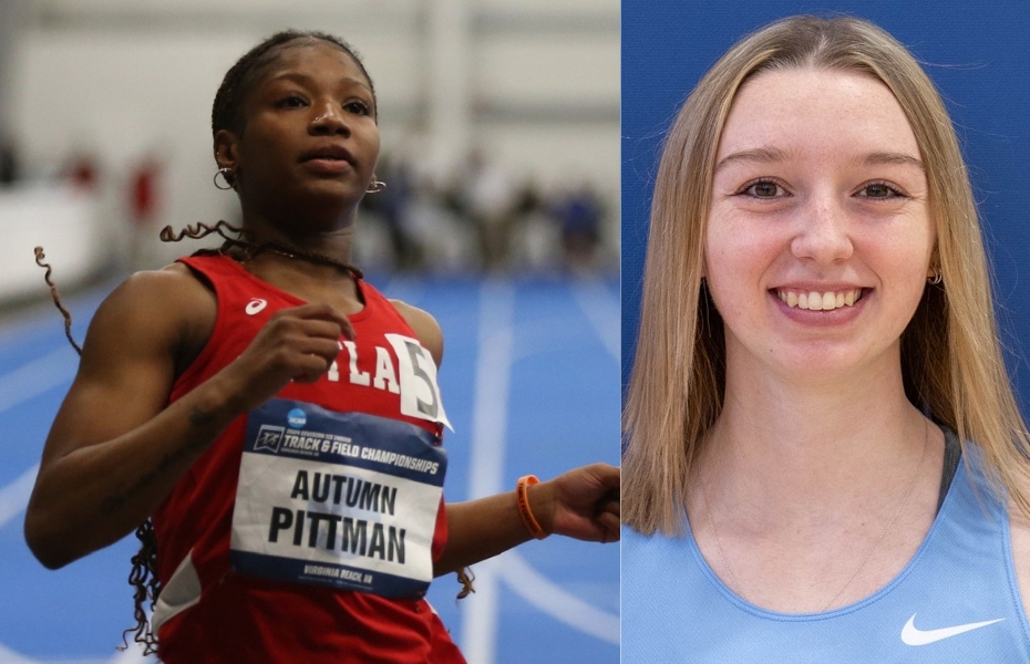 Pittman and Kappeler Named SUNYAC Women's Indoor T&F Athletes of the Week