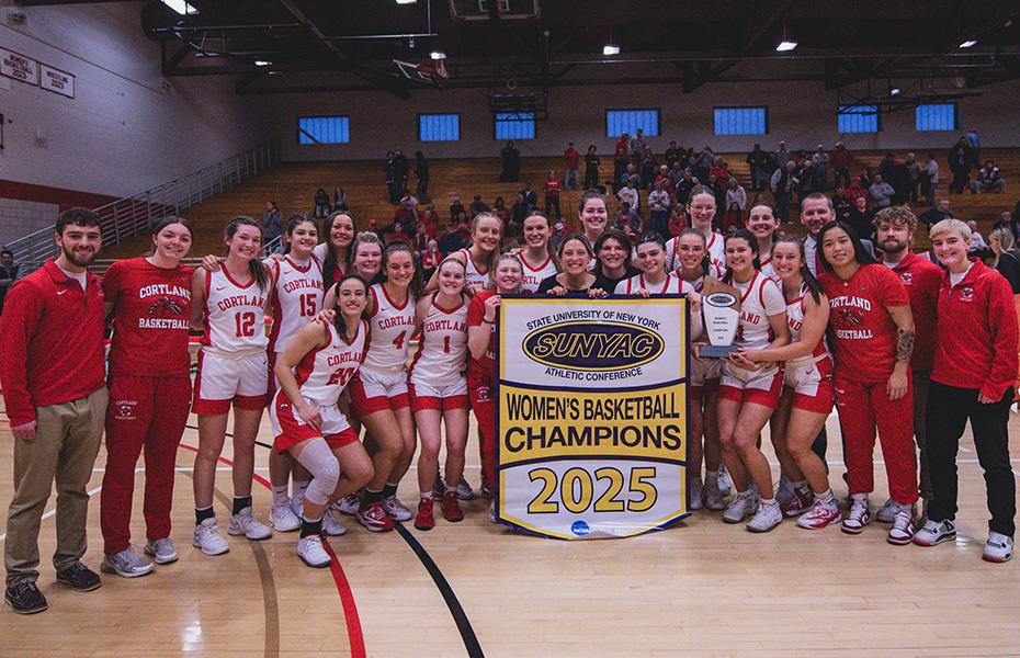 Cortland Captures 2025 SUNYAC Women's Basketball Title