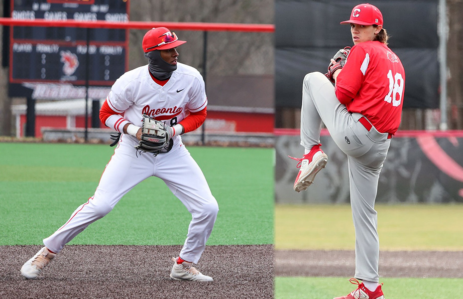 Guillen and Beers Earn SUNYAC Baseball Weekly Honors
