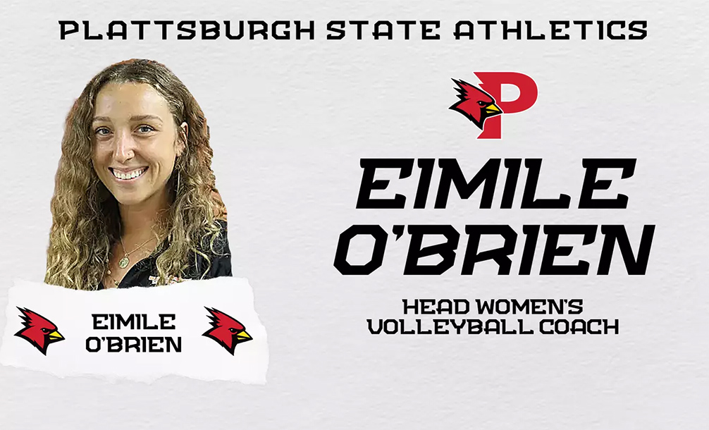 Eimile O'Brien Announced as Head Women's Volleyball Coach