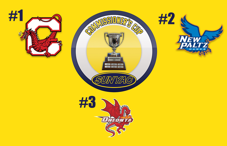 Cortland Tops 2024 SUNYAC Patrick R. Damore Commissioner's Cup Fall Standings