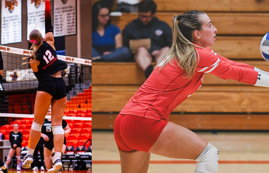 Wittman and Martens Named SUNYAC Women's Volleyball Athletes of the Week